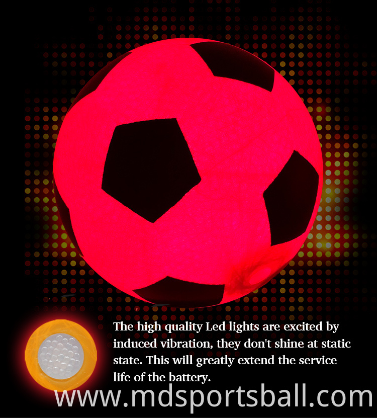 led soccer ball